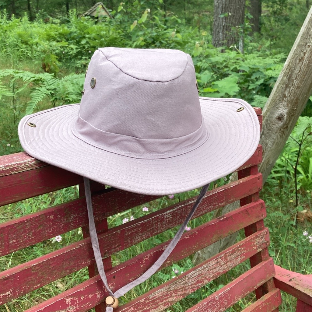 Hat Upf 50+ Rating Moda Goods Gray Purple Size Medium Large — image 2 of 8